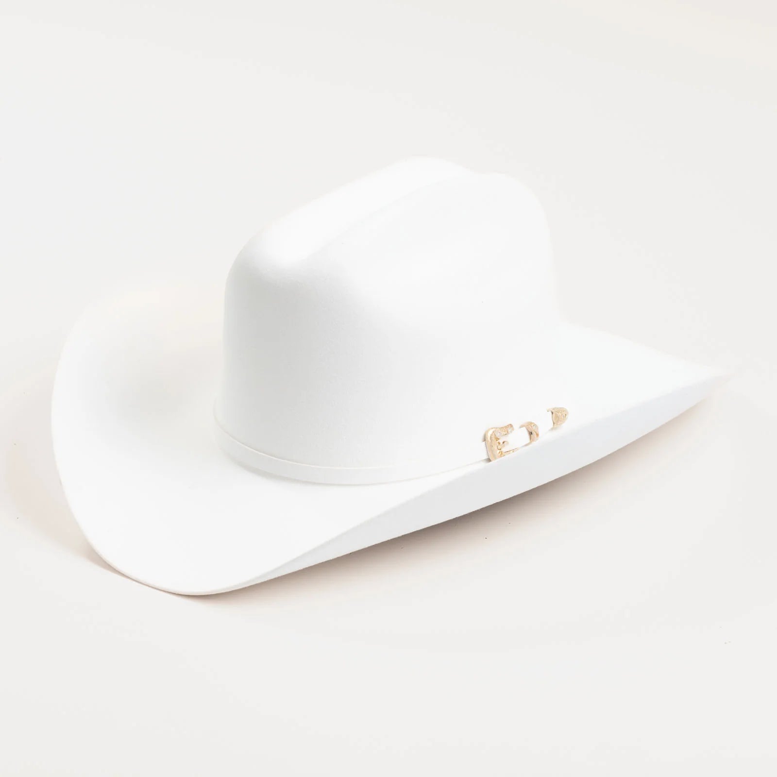 30X Opulento in White | Larry Mahan Fur Felt Western