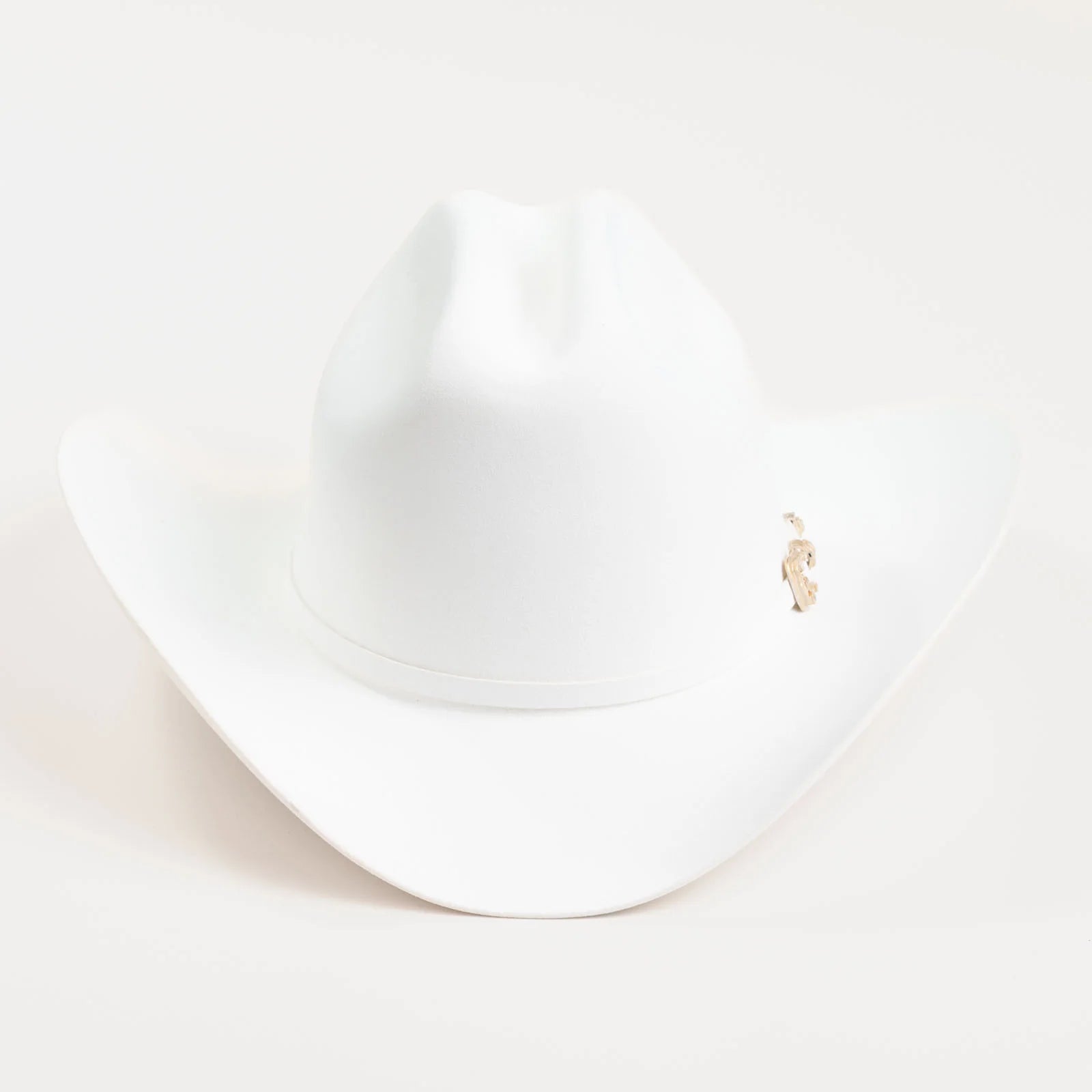 30X Opulento in White | Larry Mahan Fur Felt Western