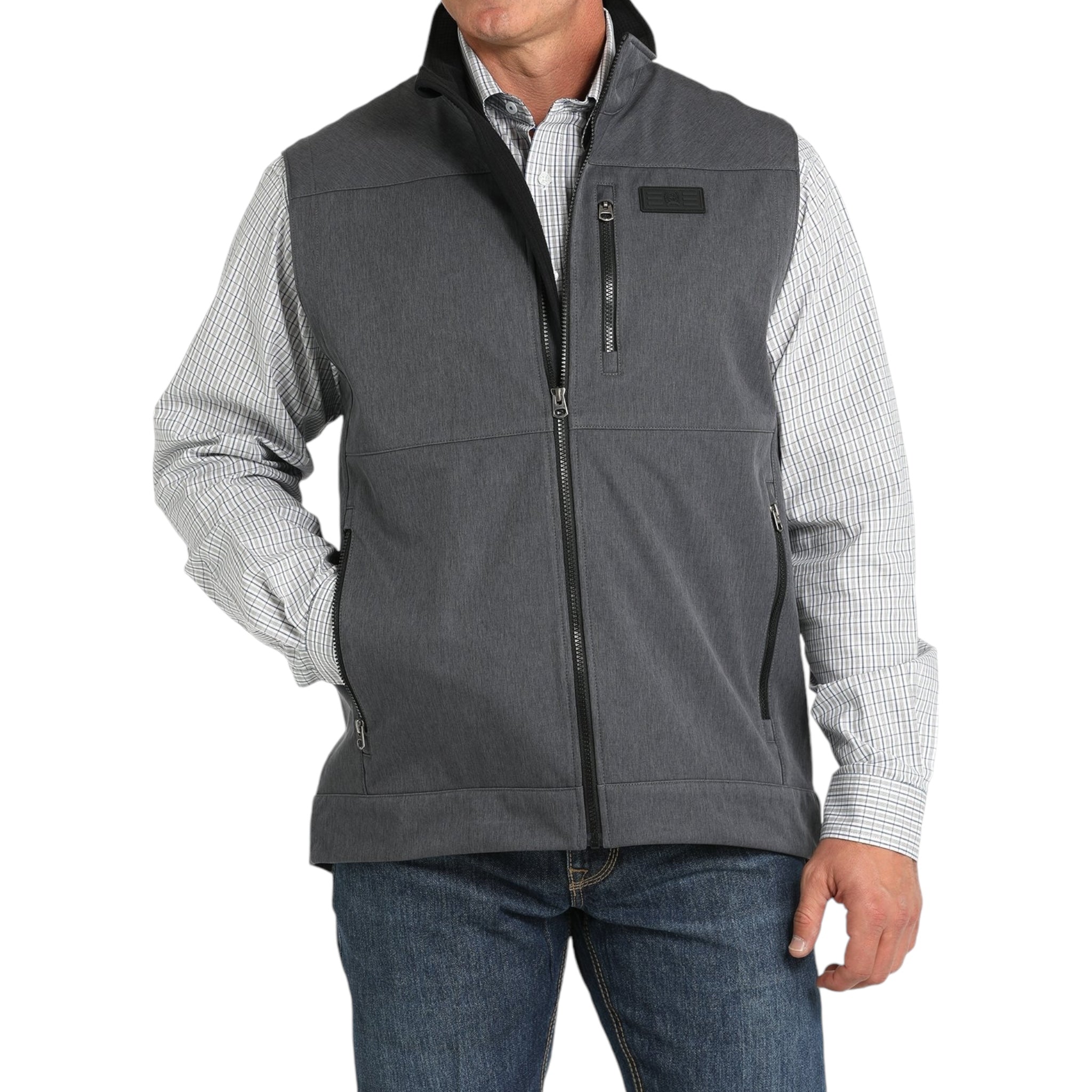 MEN'S CINCH - SOFTSHELL VEST - NAVY