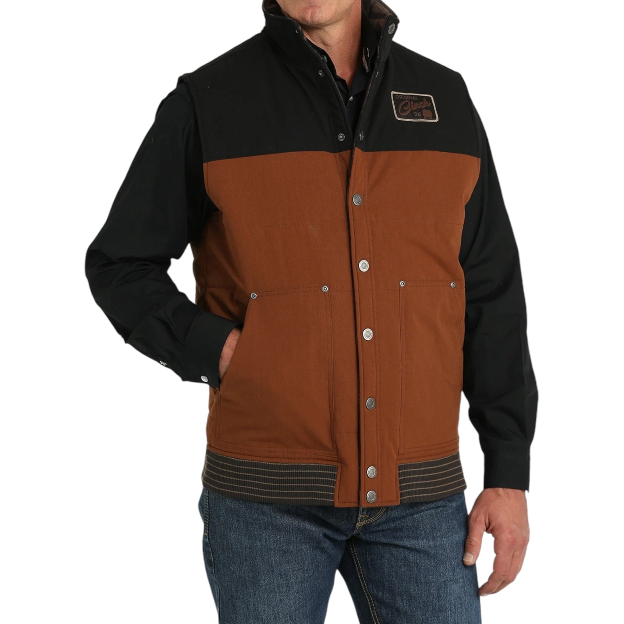 MEN'S CINCH - REVERSIBLE AZTEC VEST