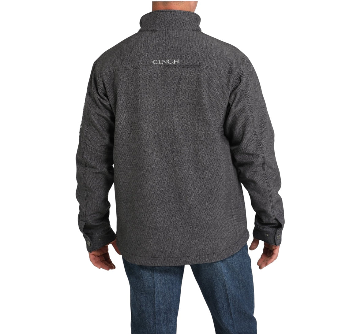 MEN'S CINCH CONCEALED CARRY BONDED JACKET GREY