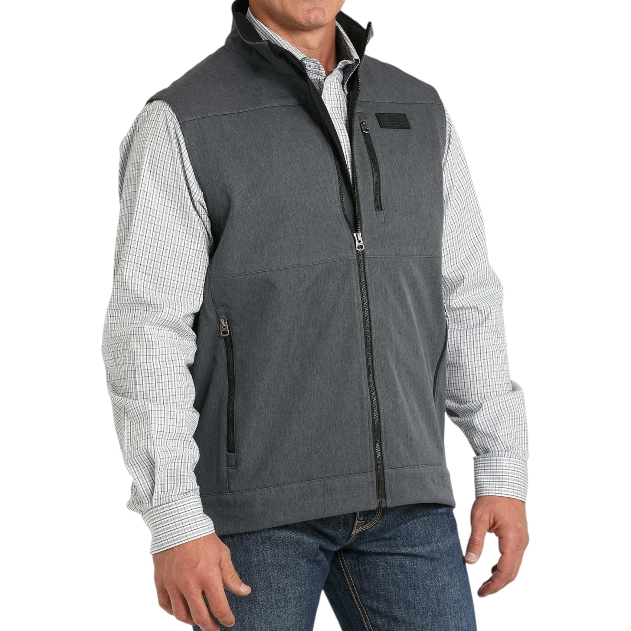 MEN'S CINCH - SOFTSHELL VEST - NAVY