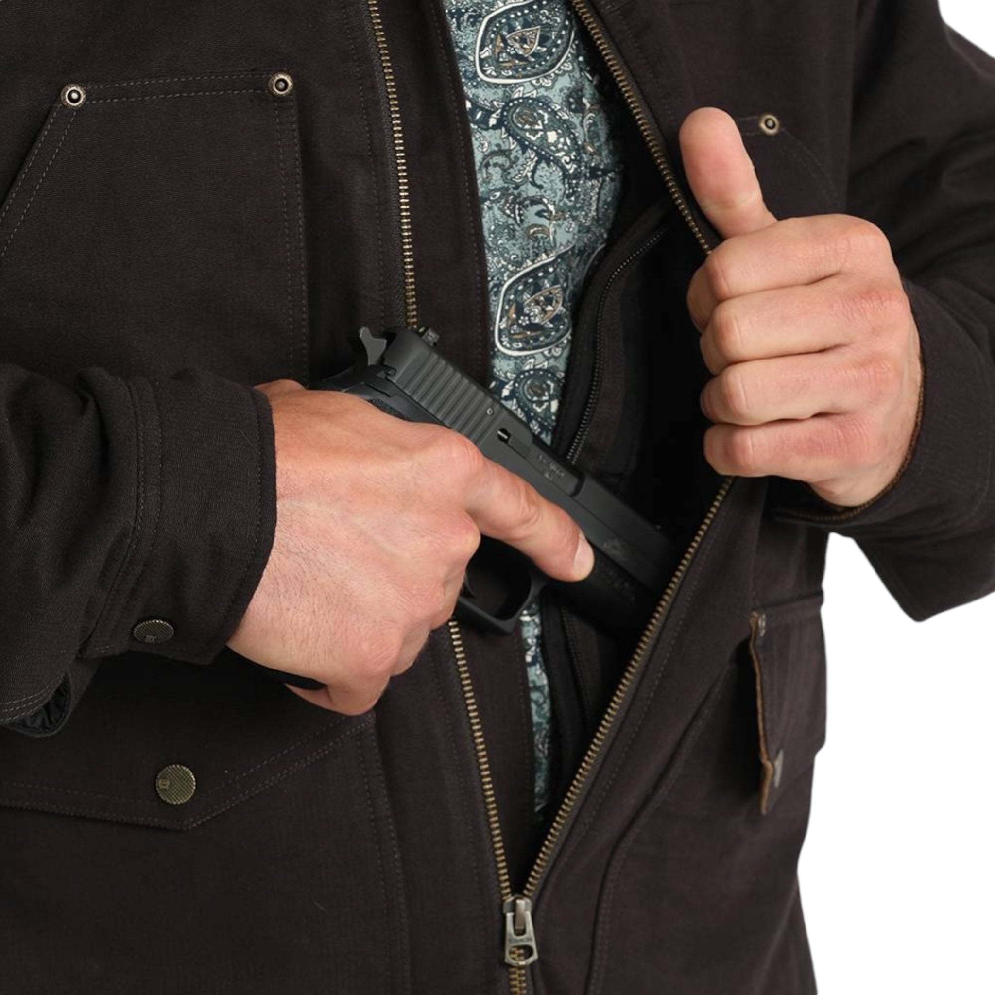 MEN'S CINCH - CONCEALED CARRY CANVAS JACKET