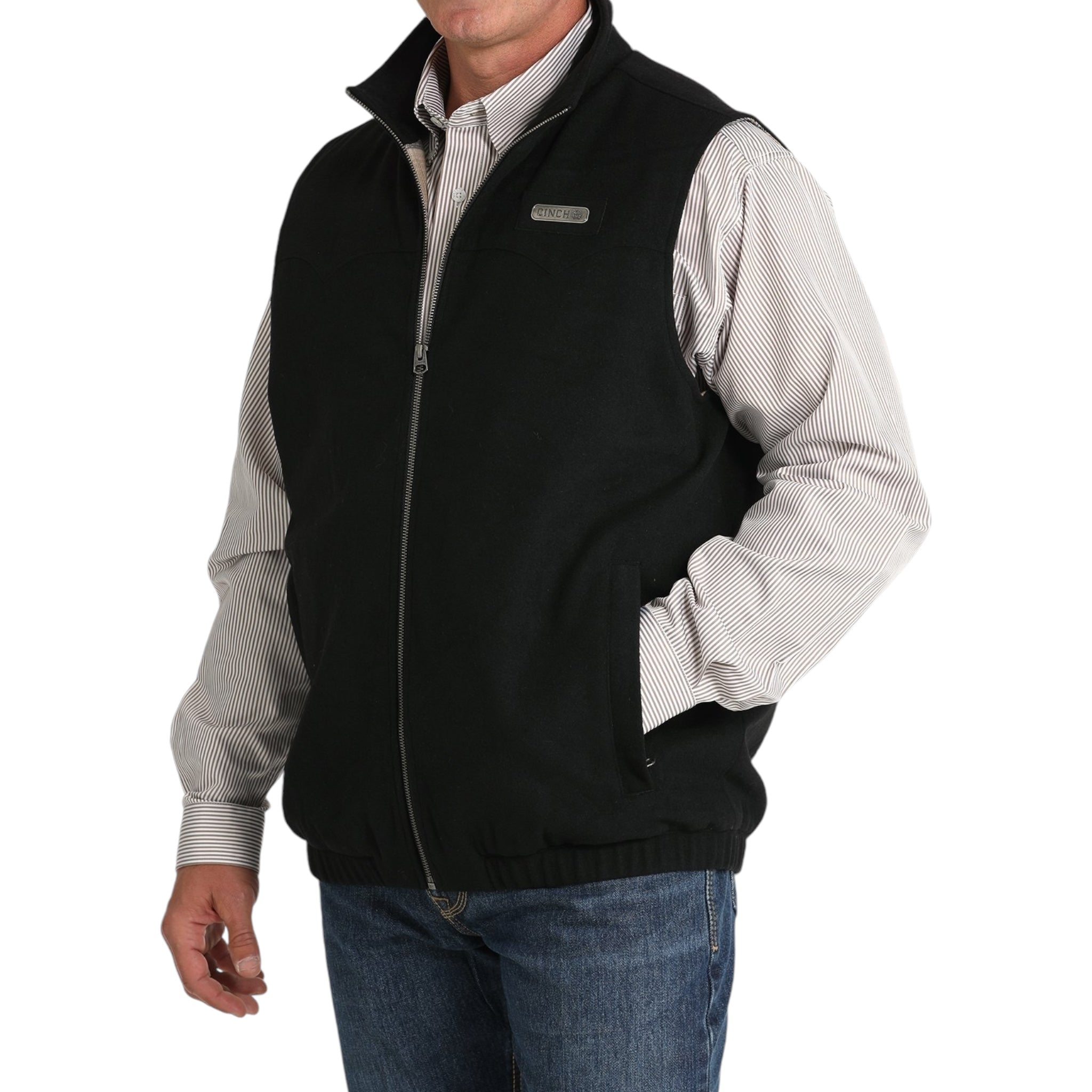 MEN'S CINCH - CONCEALED CARRY WESTERN - BLACK