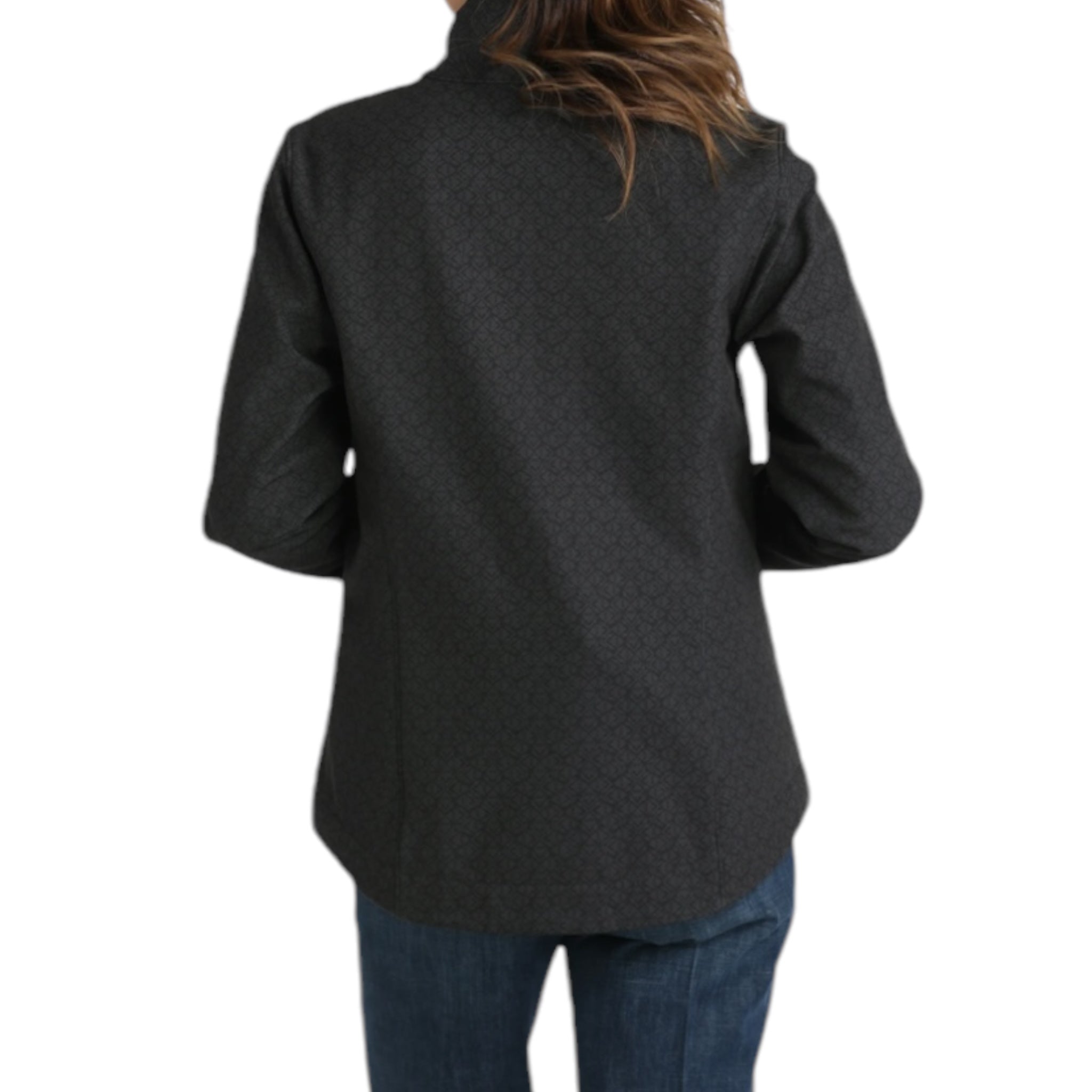 WOMEN'S CINCH - LOGO PRINTED CONCEALED CARRY JACKET - BLACK