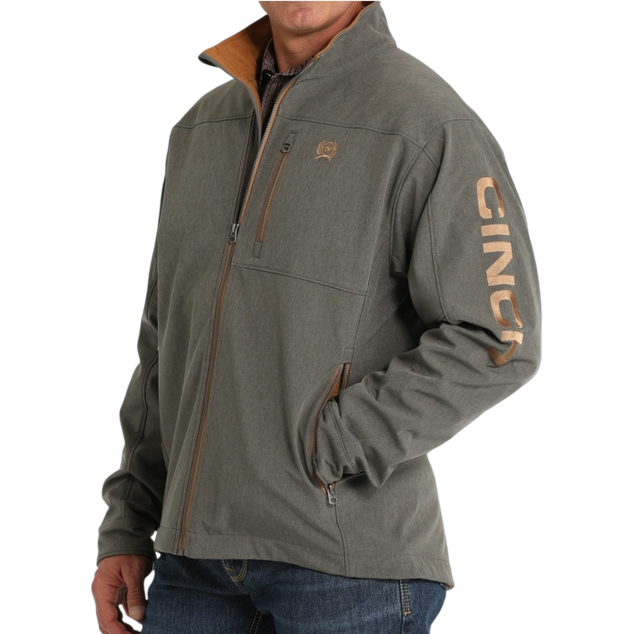 MEN'S CINCH - BONDED JACKET GREY/KHAKI