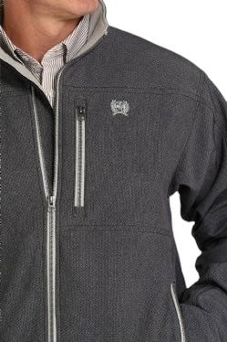 MEN'S CINCH CONCEALED CARRY BONDED JACKET GREY