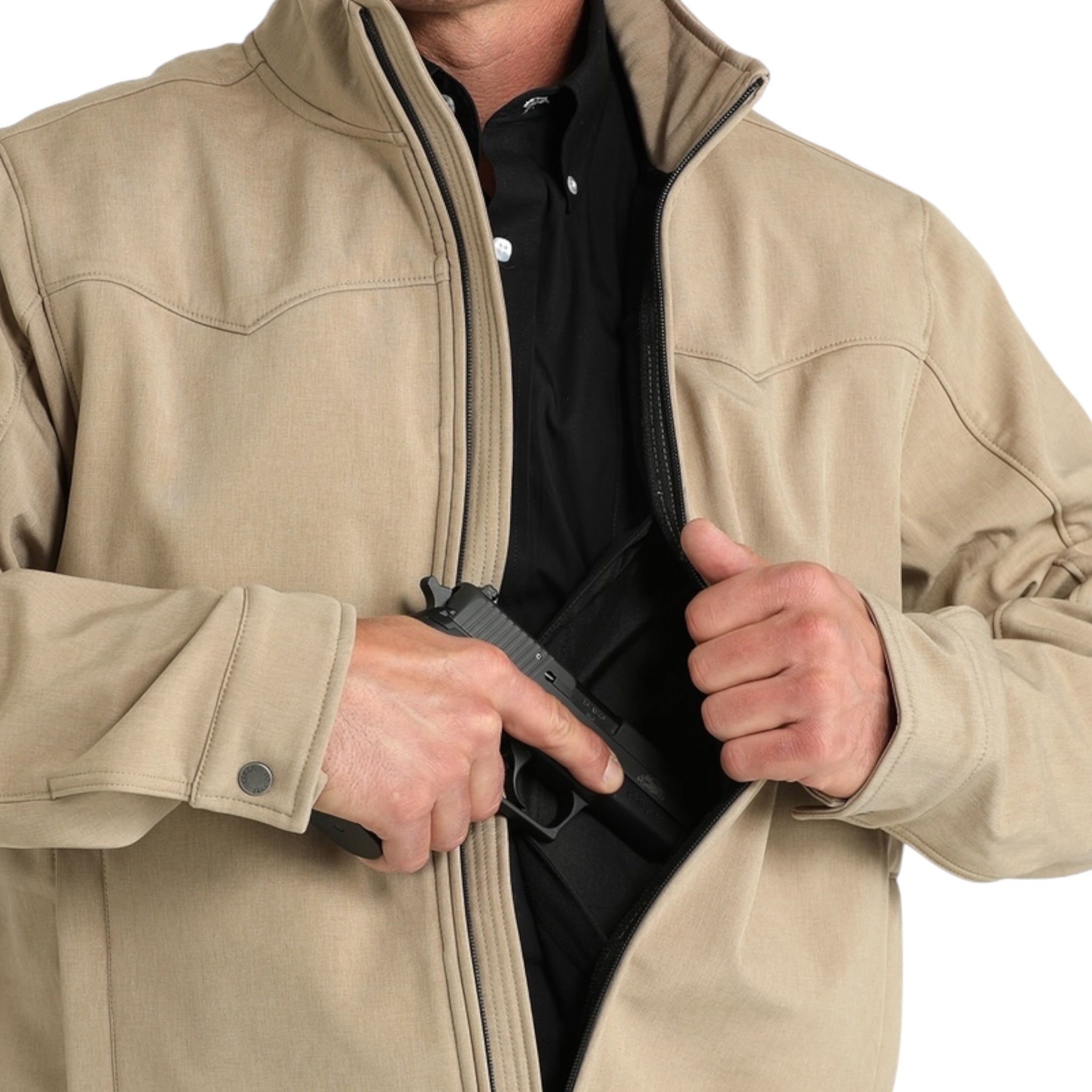 MEN'S CINCH - CONCEALED CARRY BONDED KHAKI