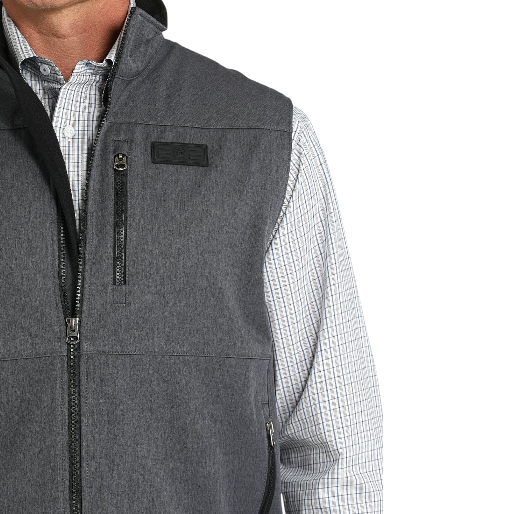 MEN'S CINCH - SOFTSHELL VEST - NAVY