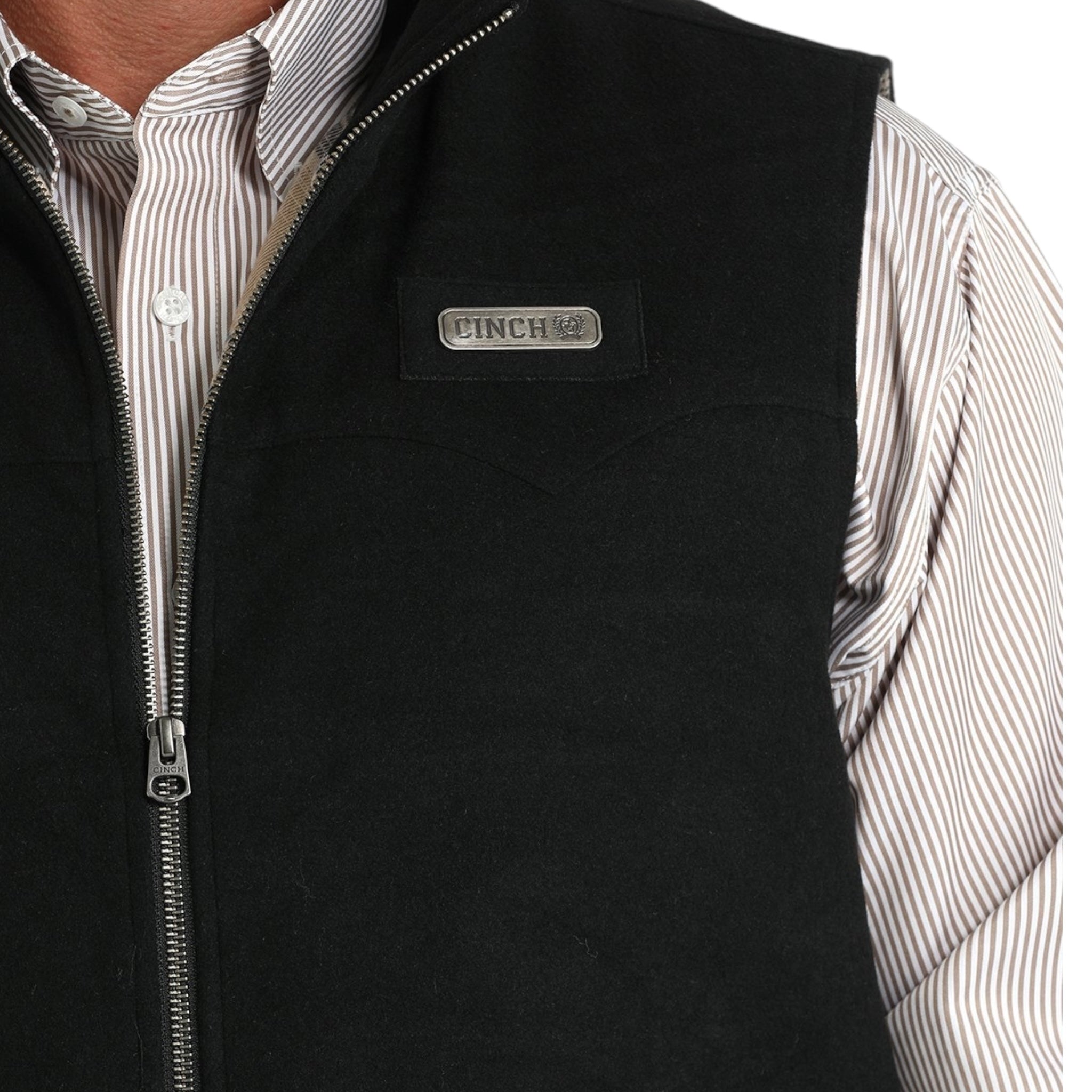 MEN'S CINCH - CONCEALED CARRY WESTERN - BLACK