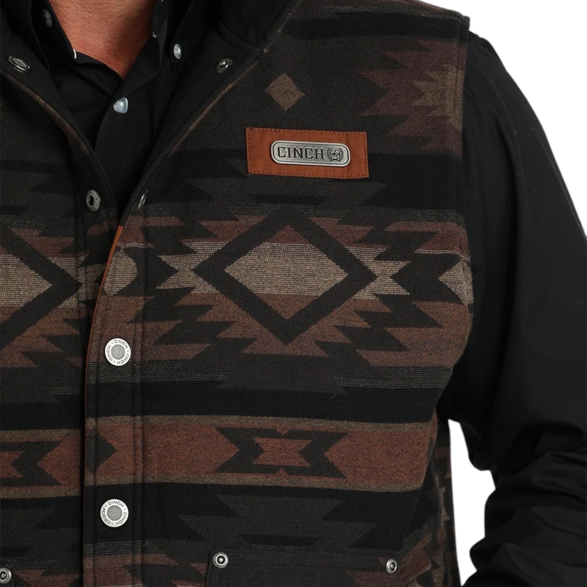 MEN'S CINCH - REVERSIBLE AZTEC VEST