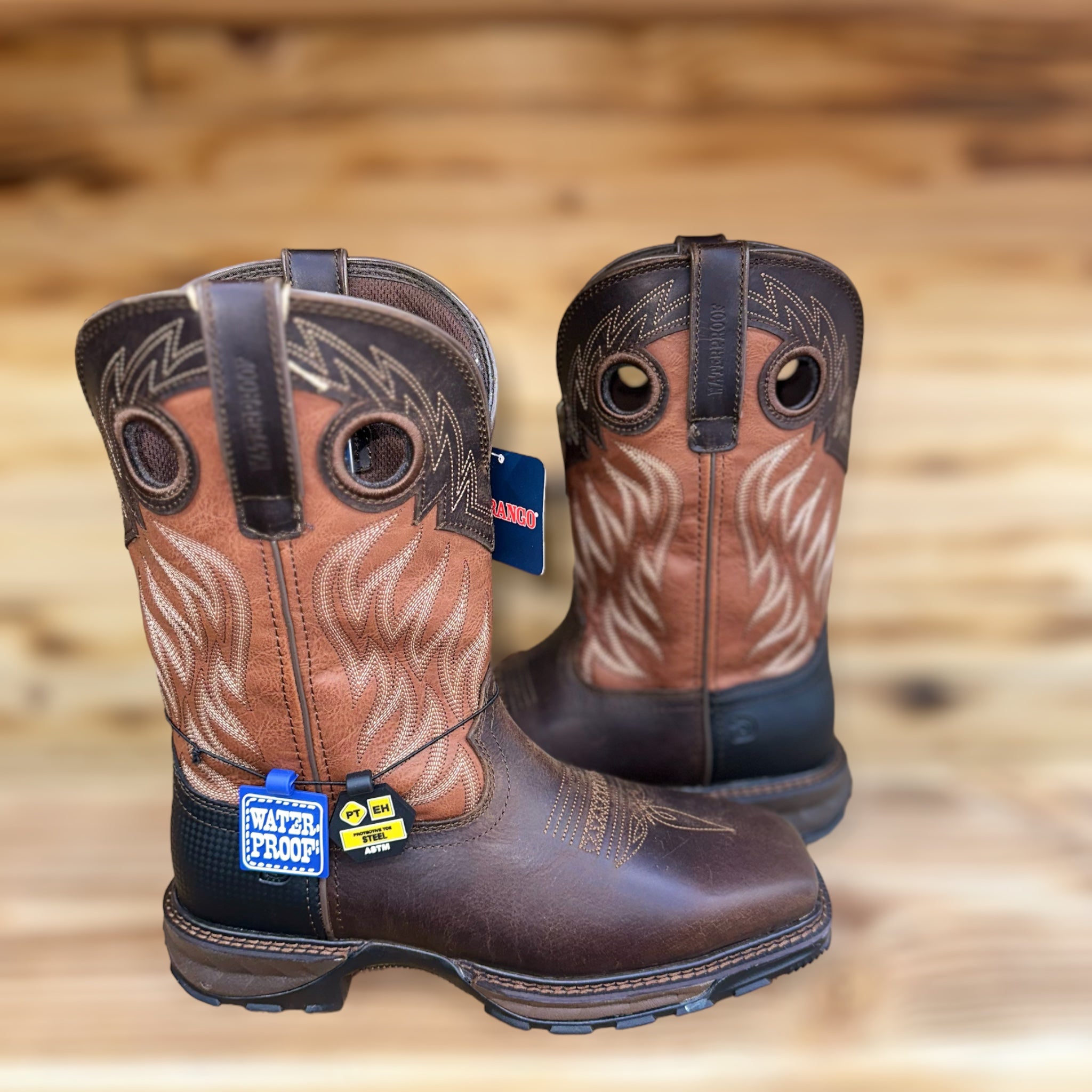 MAVERICK XP™ STEEL TOE WATERPROOF WESTERN WORK BOOT