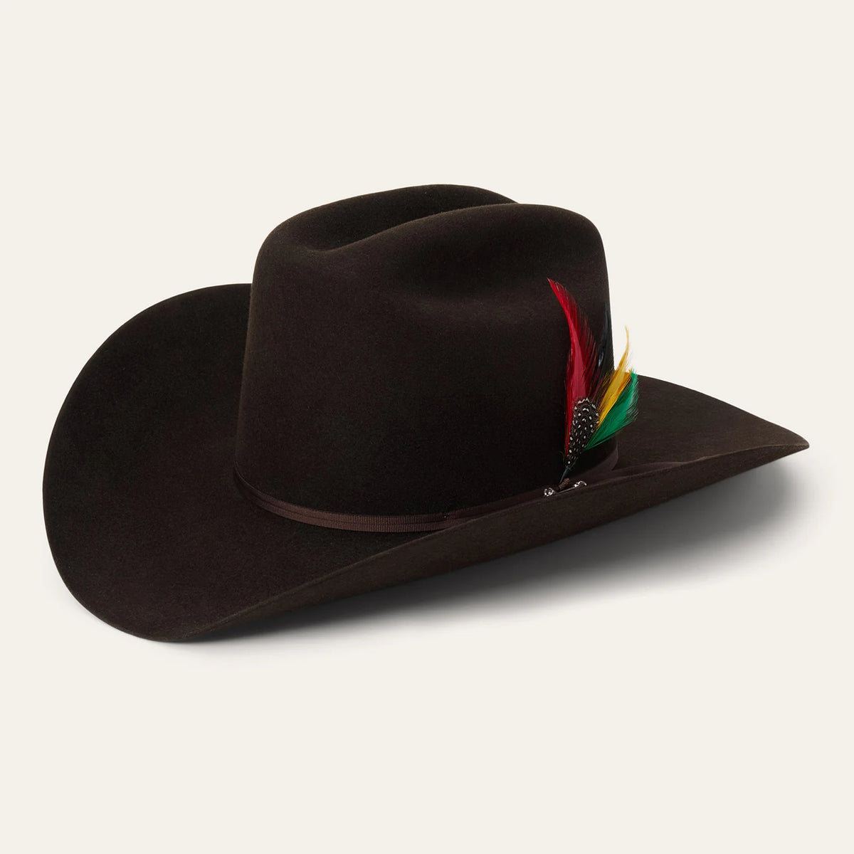 Stetson 6X Chocolate Rancher Felt Cowboy Hat