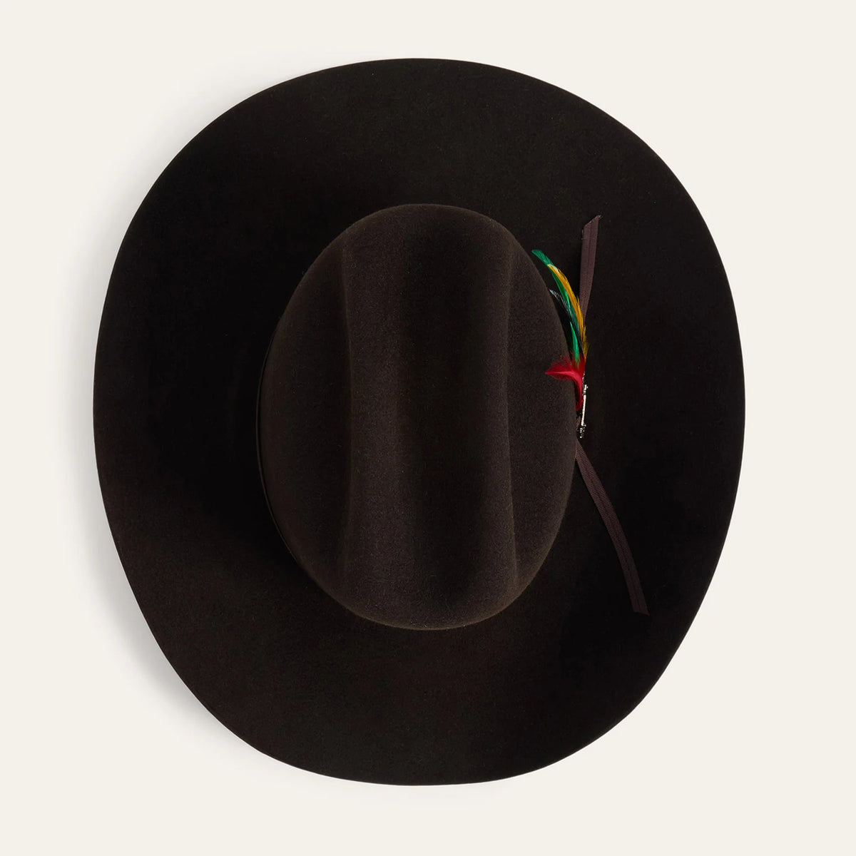 Stetson 6X Chocolate Rancher Felt Cowboy Hat