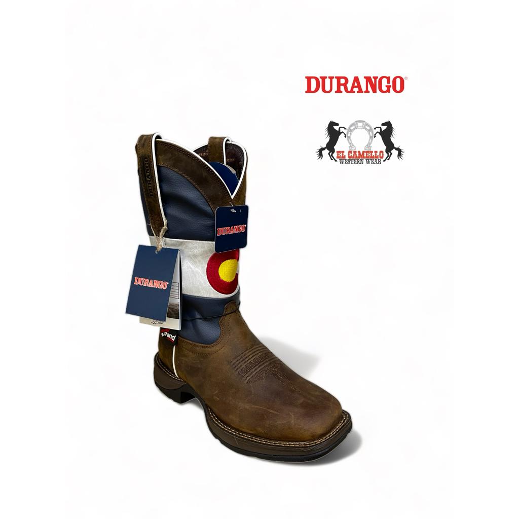 REBEL™ BY DURANGO® COLORADO FLAG WESTERN BOOT DDB0346