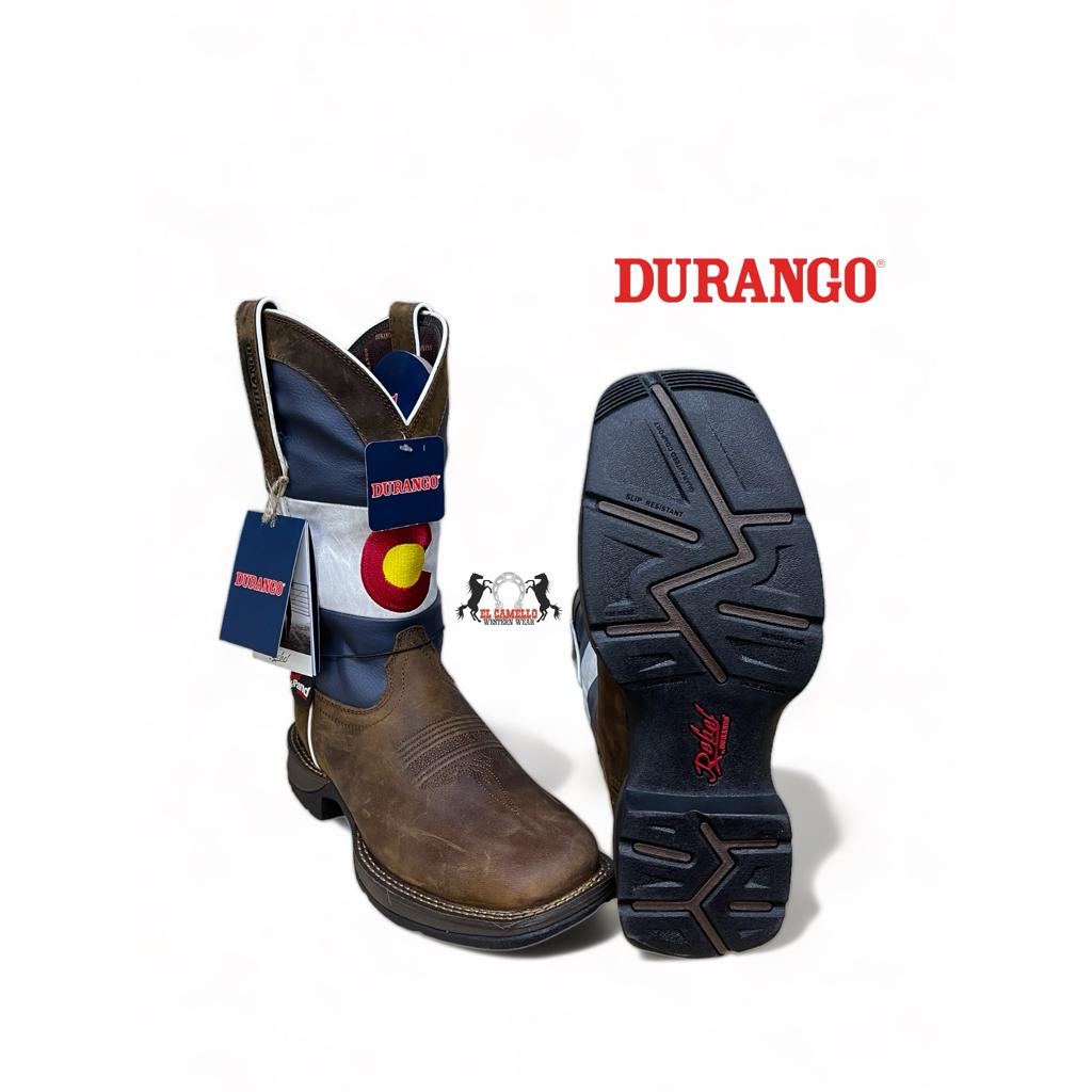 REBEL™ BY DURANGO® COLORADO FLAG WESTERN BOOT DDB0346