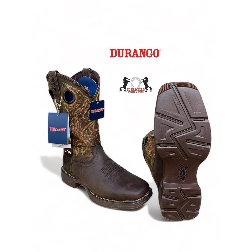 REBEL™ BY DURANGO® BROWN REBEL SQUARE TOE DDB0317