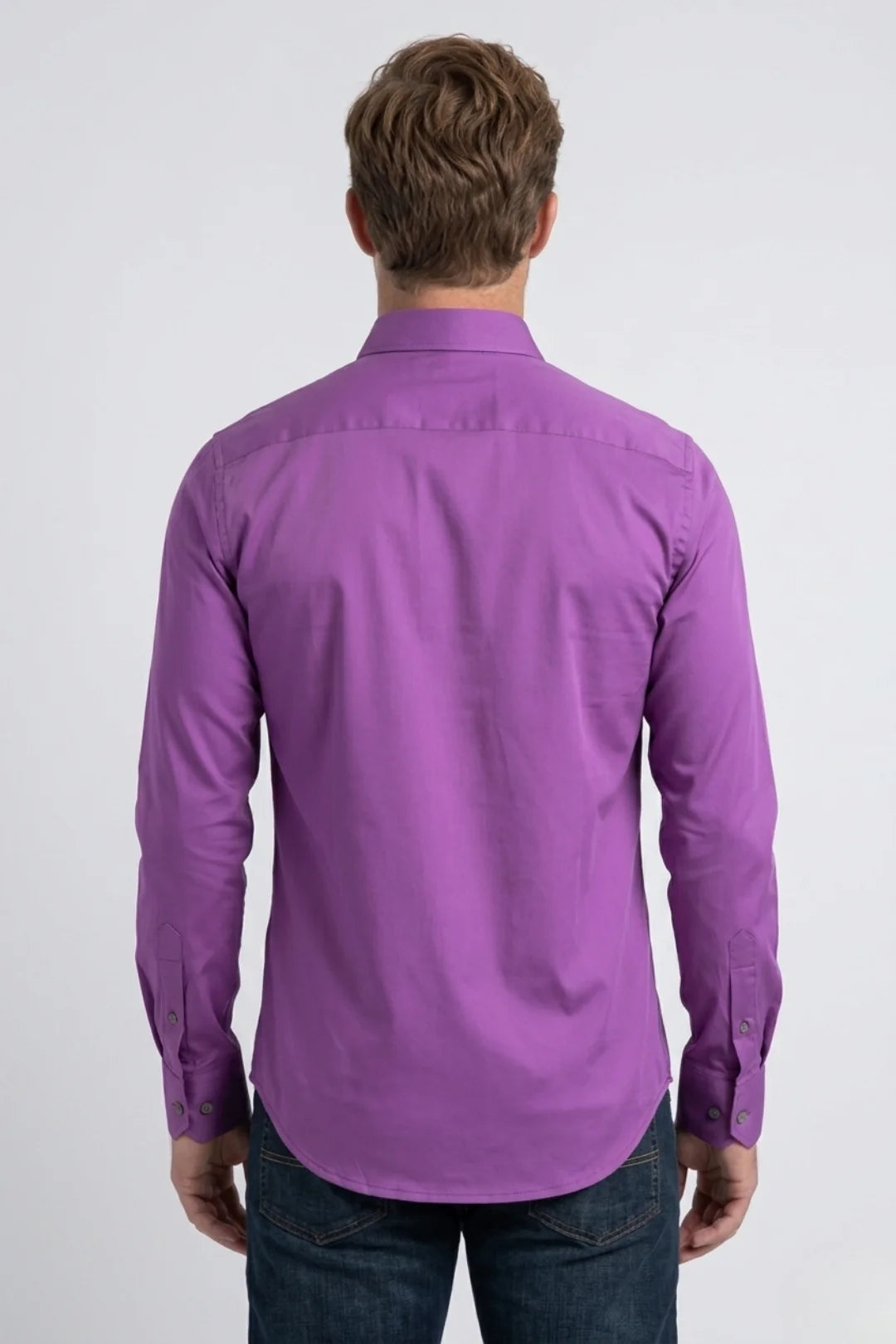 Cattle Dress Shirt Purple CTL9827