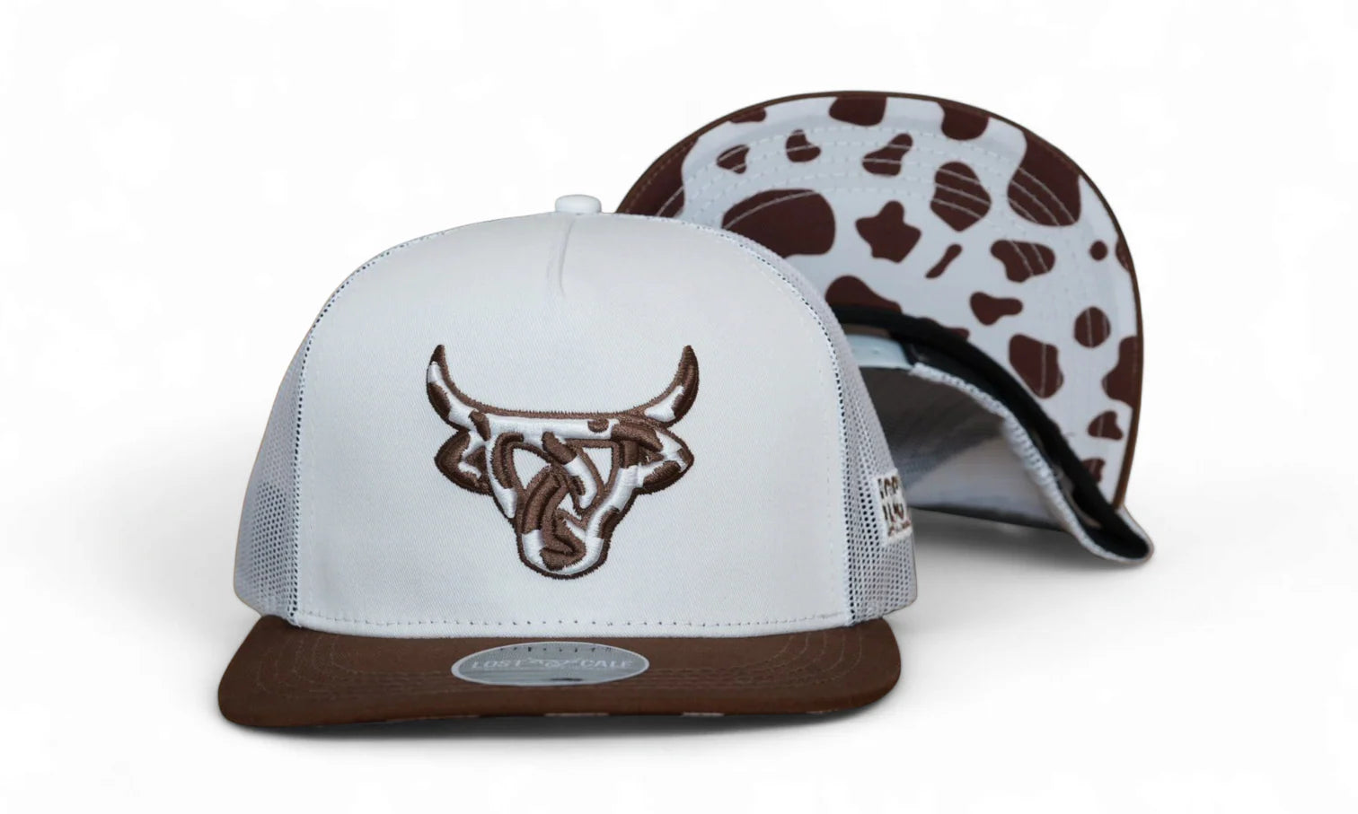 Cowhide White/Brown LC1004